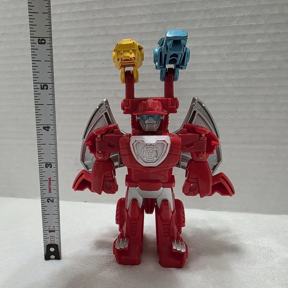 Transformers Rescue Bots Heatwave The‎ Fire Bot Dragon Figure Hasbro Playskool